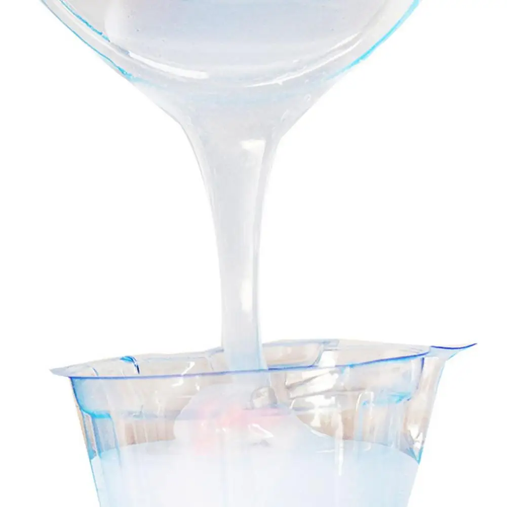 Kit de fabricaci&oacute;n de moldes de silicona, sin burbujas, transl&uacute;cido, claro, relaci&oacute;n de mezcla de silicona, moldeado a escala 1:1-3