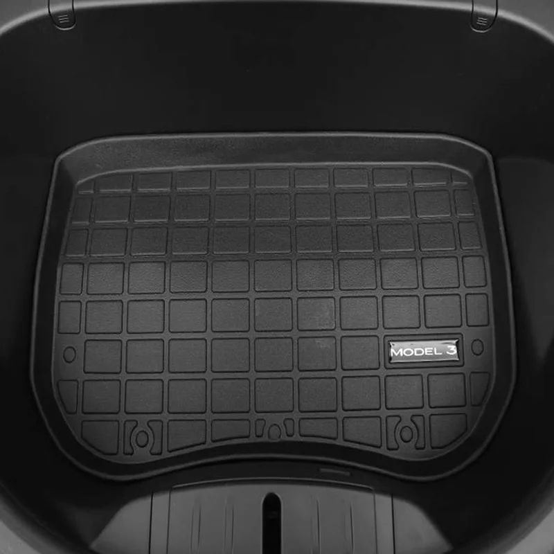 Car Front Trunk Storage Mat Cargo Tray Waterproof Protective Pads Compatible for Tesla Model 3 (Front Box Mat) |