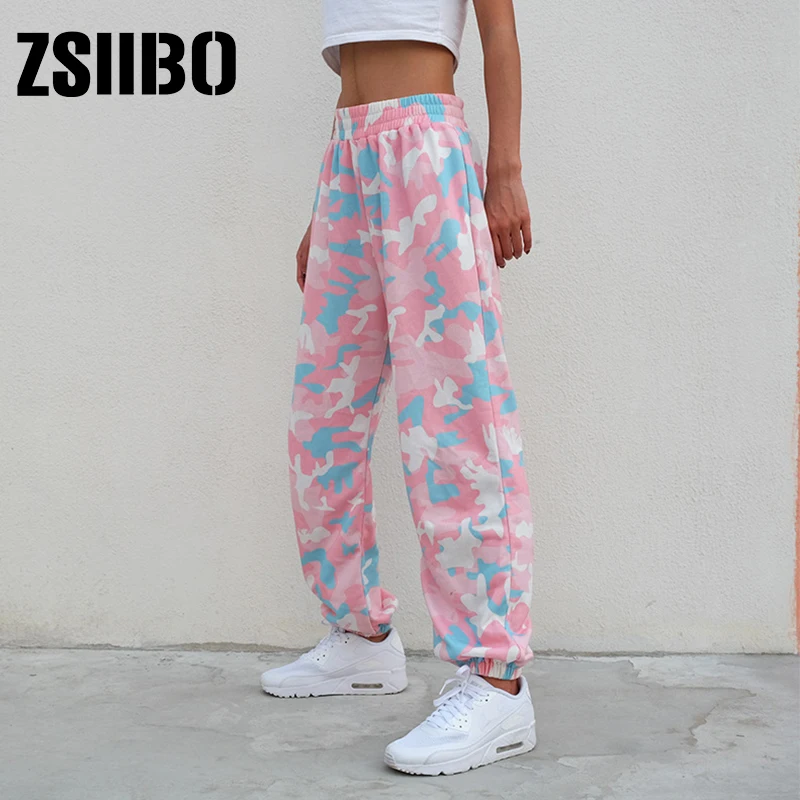 Женские уличные брюки карго Свободные повседневные длиной до щиколотки с