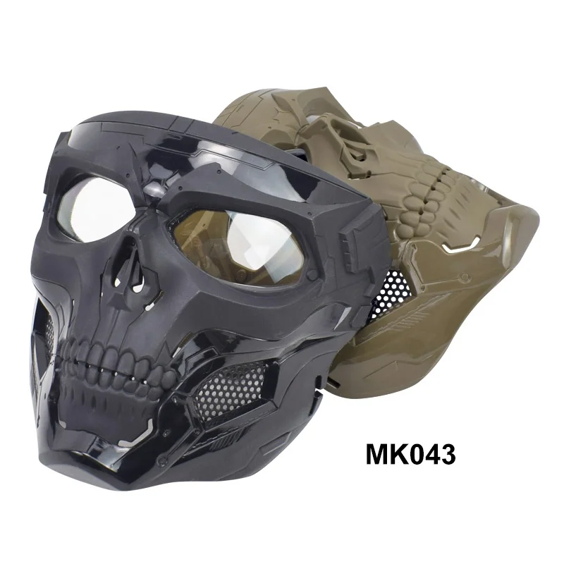 

Tactical Paintball Mask Skull Military Full Face Combat Helmet Mask Outdoor CS Wargame Shooting Hunting Airsoft Protective Masks