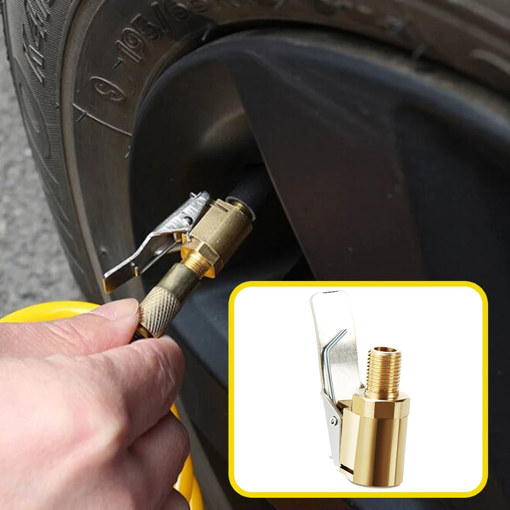 Автомобильный насос для шин соединительный клапан зажим клапана аксессуары Skoda