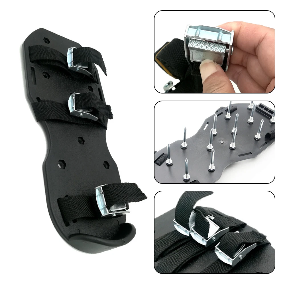 

1Pair Manual Aerators Lawn Grass Sticks Shoes Tool Grass Spiked Gardening Walking Revitalizing Cultivator Yard Garden Tools SD