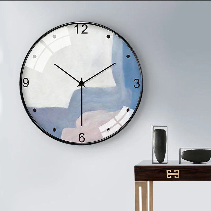 

Nordic Digital Wall Clock Modern Design Silent Creative Rural Wall Clock Minimalist Kitchen Living Room Klok Home Decor AD50WC