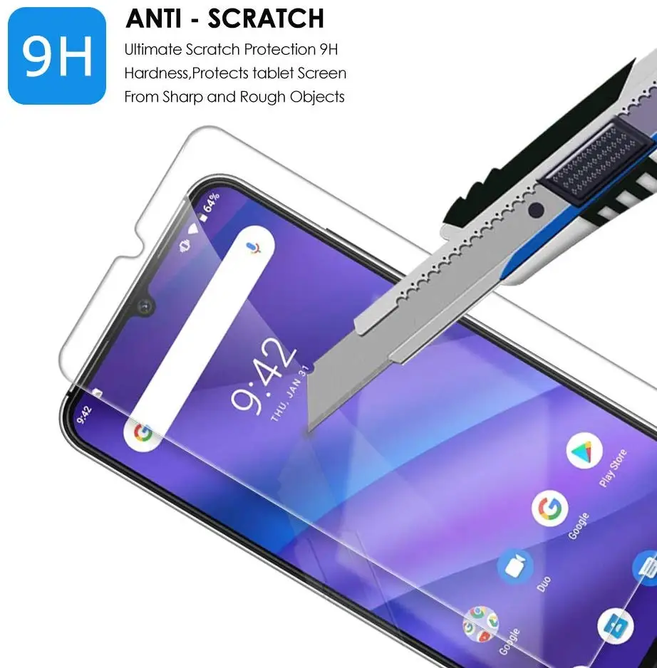 Закаленное стекло 9H для Umidigi A5 Pro 6 3 дюймов защитное ультратонкая Защита экрана