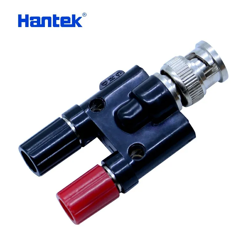 Адаптер Hantek BNC-4 мм для подключения двух вилок типа банан 4 к гнезду BNC (HT311)