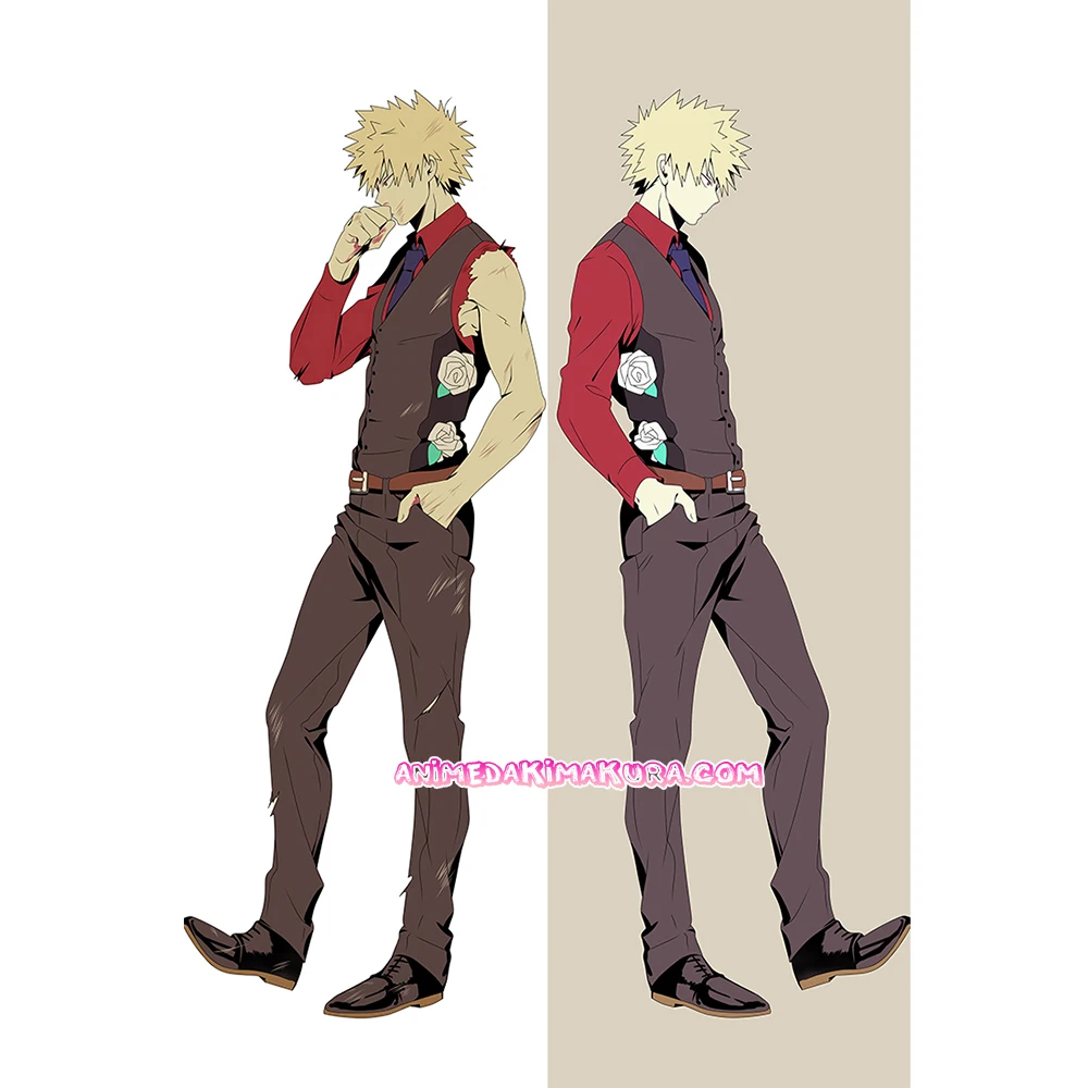 

My Hero Academia Katsuki Bakugo Anime Dakimakura Hugging Body Pillow Cover Case