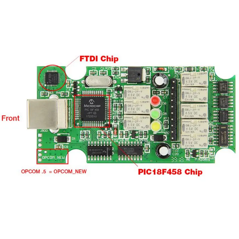 2021 Opcom V1.99 оп ком для Opel obd 2 код ридер OP COM с PIC18F458 подключению CAN шины Интерфейс OBD2