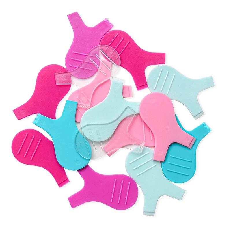 

HOT 10 Pcs/Pack Reuseable Plastic Eyelash Brush Clean Y Shape Grafted Eyelashes Brushes women Makeup Mascara Tools