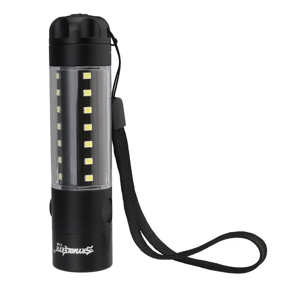 

1000LM Skywolfeye Mini Flashlight Outdoor Lighting LED Torch Tactical Camping COB Work Light