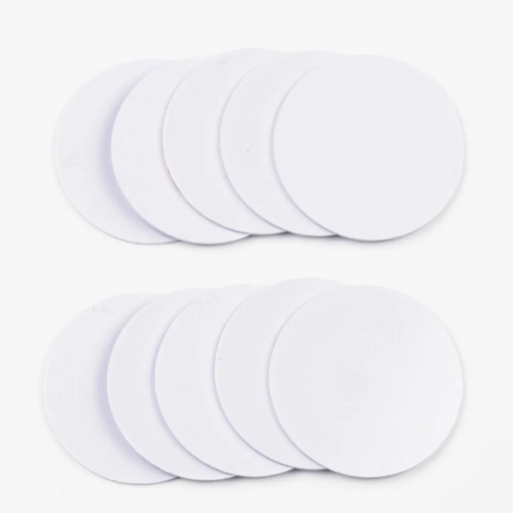

RFID-карты для идентификации монет, 10 шт., 125 кГц, TK4100 EM4100, диаметр 25 мм/30 мм, для контроля доступа