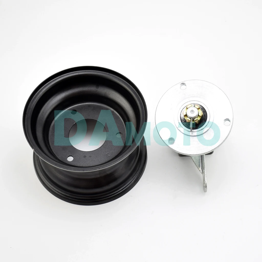 1 пара 6 дюймовый шпиндель на колесах с ступицей и дюймовым ободом для колес