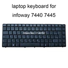 Сменная клавиатура для Itautec infoway W7440 W7445 BR бразильская раскладка V111305AK3 черная клавиатура для ноутбука хорошего качества Новинка