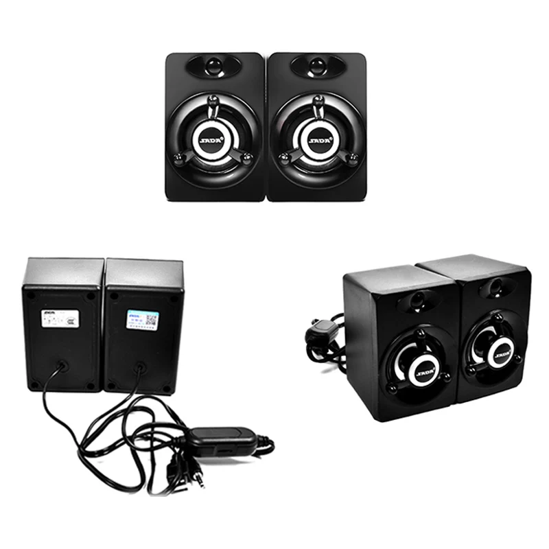 Высокое качество семь цветов Atmoaphere огни Портативный USB стерео сабвуфер громкоговоритель звуковой ящик для psp компьютер телефон DVD ТВ