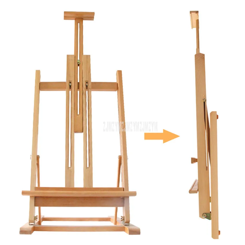 Профессиональный складной деревянный мольберт из бука для рисования стойка