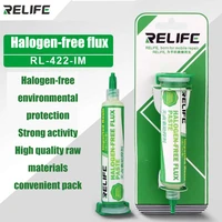 relife rl 422 im lead free halogen free solder paste special flux for maintenance solder tools safety environmental protection