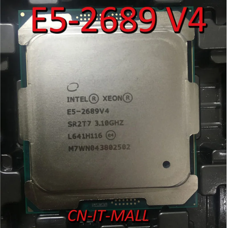 

Pulled E5-2689 V4 E5-2689V4 Server cpu 3.1G 25M 10Core 20 Thread LGA2011 Processor