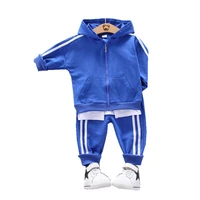 new spring autumn baby clothes children boys girls zipper hooded pants 2pcssets toddler active clothing infant kids tracksuits