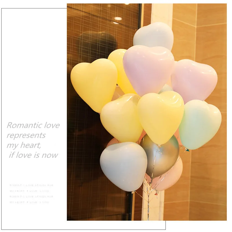 50 шт . воздушные шары с сердечками украшения для свадьбы дня рождения вечеринки