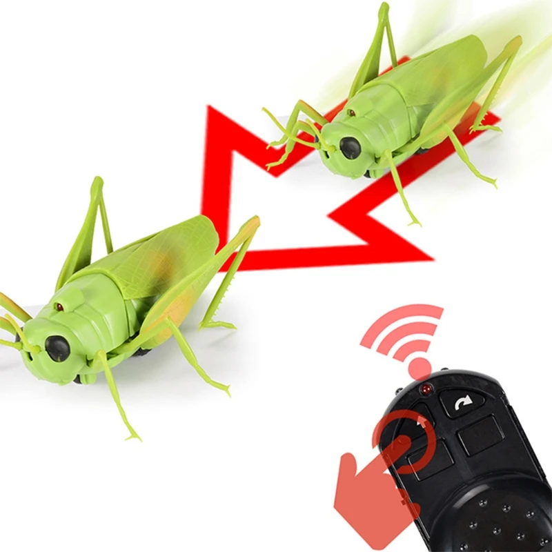 

Creative Gift for Kids&Adults Realistic Grasshopper Kids Trick Toy Plastic Made Realisic Grasshopper Creative for Age 6+