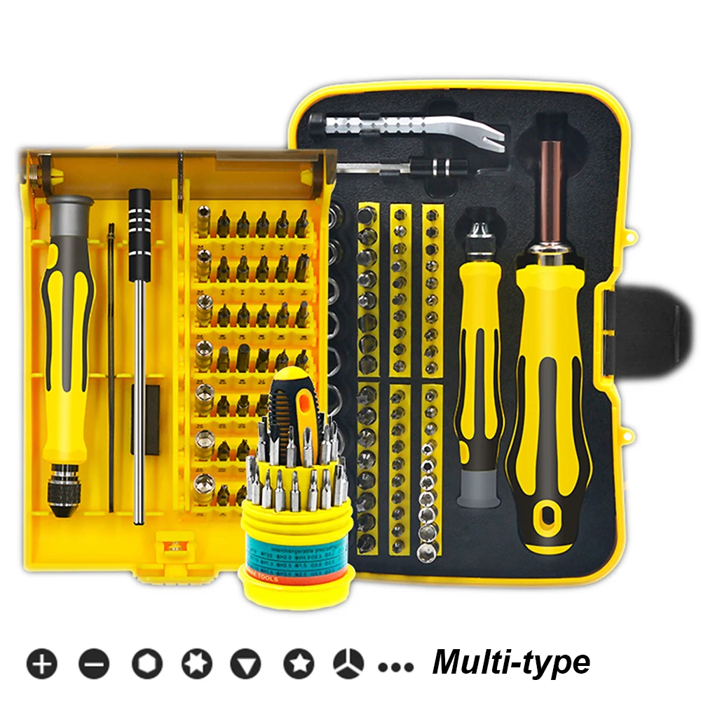 31/45/69 Industrial Grade Screwdriver Kit Magnetic Multi-type Normal Type Phillips Multi-function Slotted Bit Screw | Инструменты