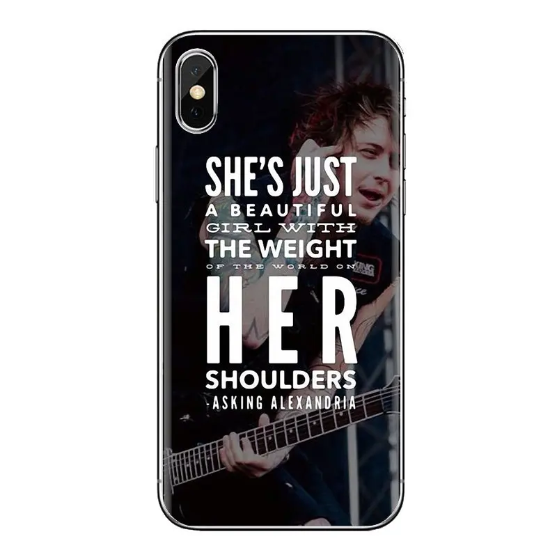 UK Asking Alexandria Rock Band Mobile Phone Case Cover For Samsung Galaxy S3 S4 S5 Mini S6 S7 Edge S8 S9 S10 Plus Note 3 4 5 8 9 |