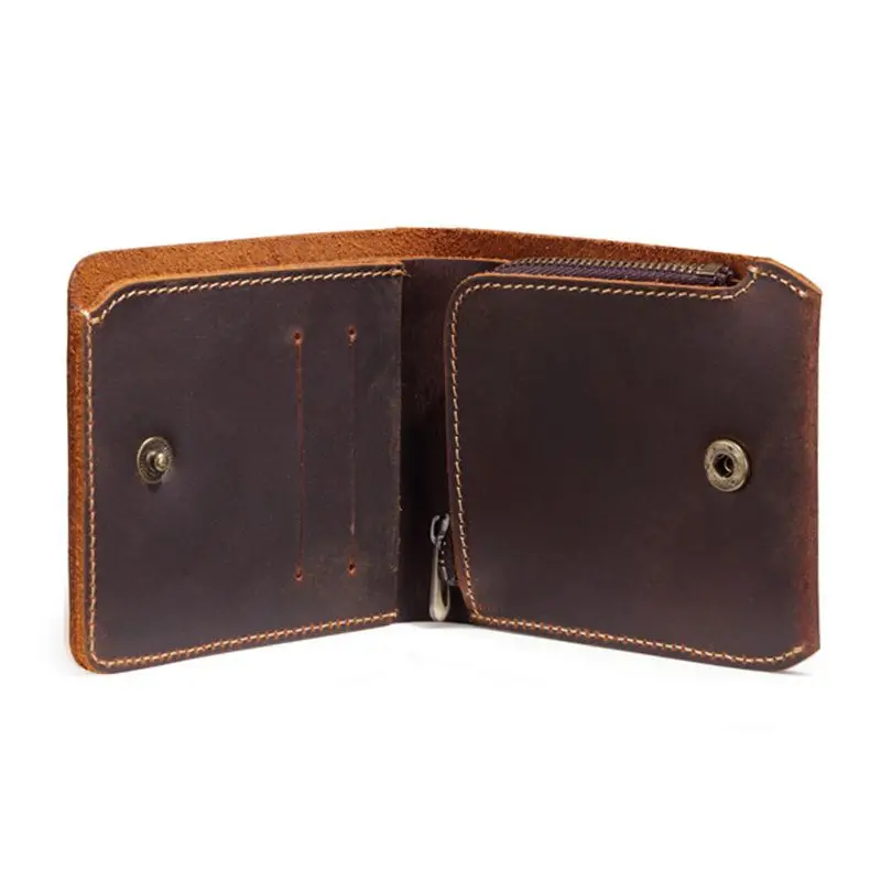 

Hot Sale Business Bifold Wallet Men's Genuine Leather Credit ID Card Holder Case Purse Gift New