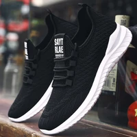 casual shoes mens spring new hot sale mens fashion flying shoes breathable comfortable trendy running outdoor sports shoes