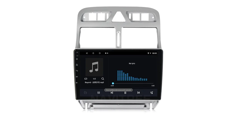 Автомагнитола NaviTree Android9.0 для peugeot 307 307CC 307SW 2004-2013 WiFi Bluetooth gps навигация