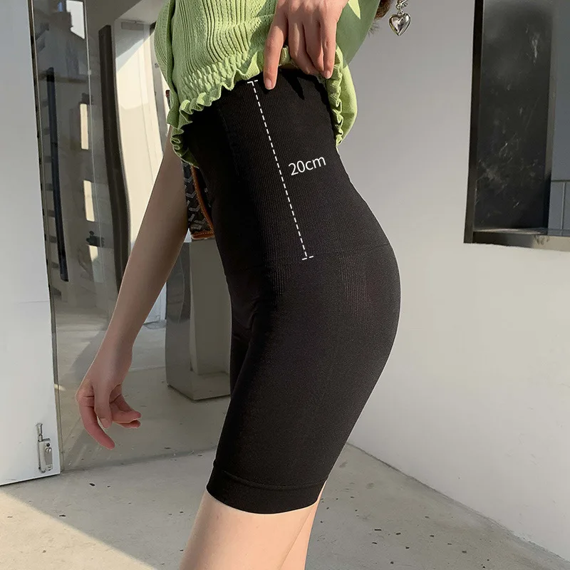 

New Type of Safety Pants Body Shaping Abdomen Raising Buttocks Underwear Women Shaping Waist Safety Pants Fat Lady Anti Light