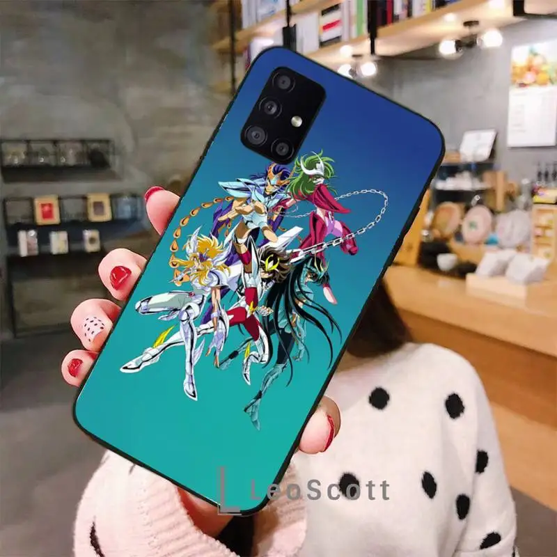 

Saint Seiya Phone Case For Samsung A50 A51 A71 A20E A20S S10 S20 S21 S30 Plus ultra 5G M11