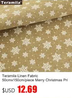 Teramila хлопок ткани метров 50x160 см животных мультфильм дизайн Telas DIY Лоскутная Ткань Ремесло Tissus Qulits Швейные простыни