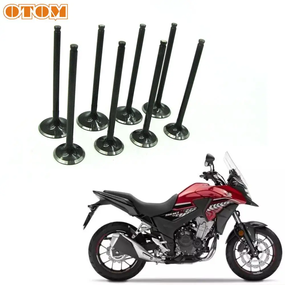 Комплект впускных клапанов и выпускных OTOM для мотоциклов Honda CB500 500X CB500F BMW T500GS