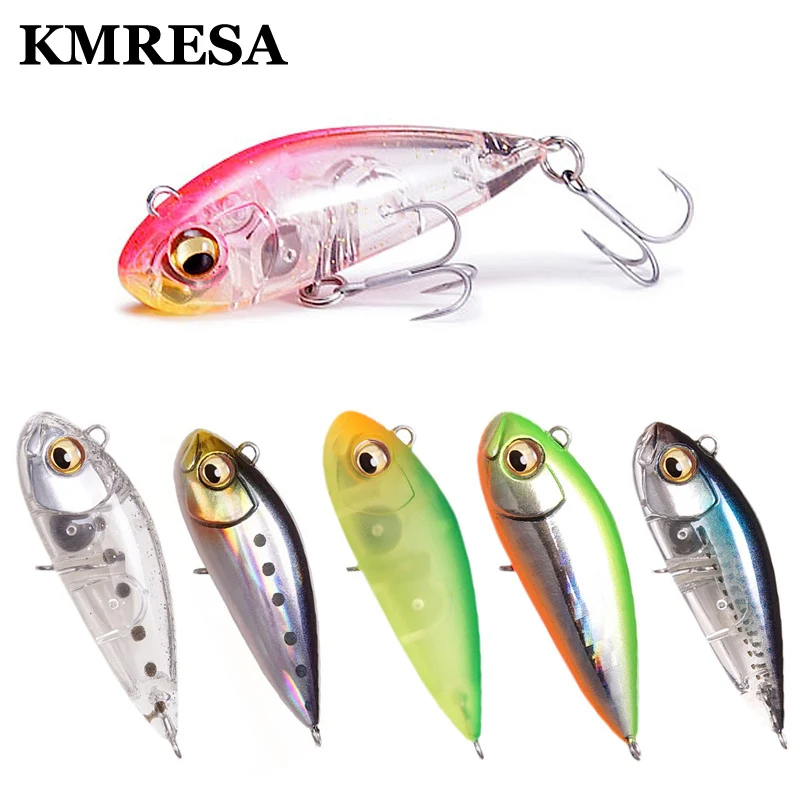 

VIB приманка 41 мм 3,7g опускается на дно рыболовная приманка с вибрацией жесткий Пластик искусственные VIB зимний лед, дергающаяся приманка для ...