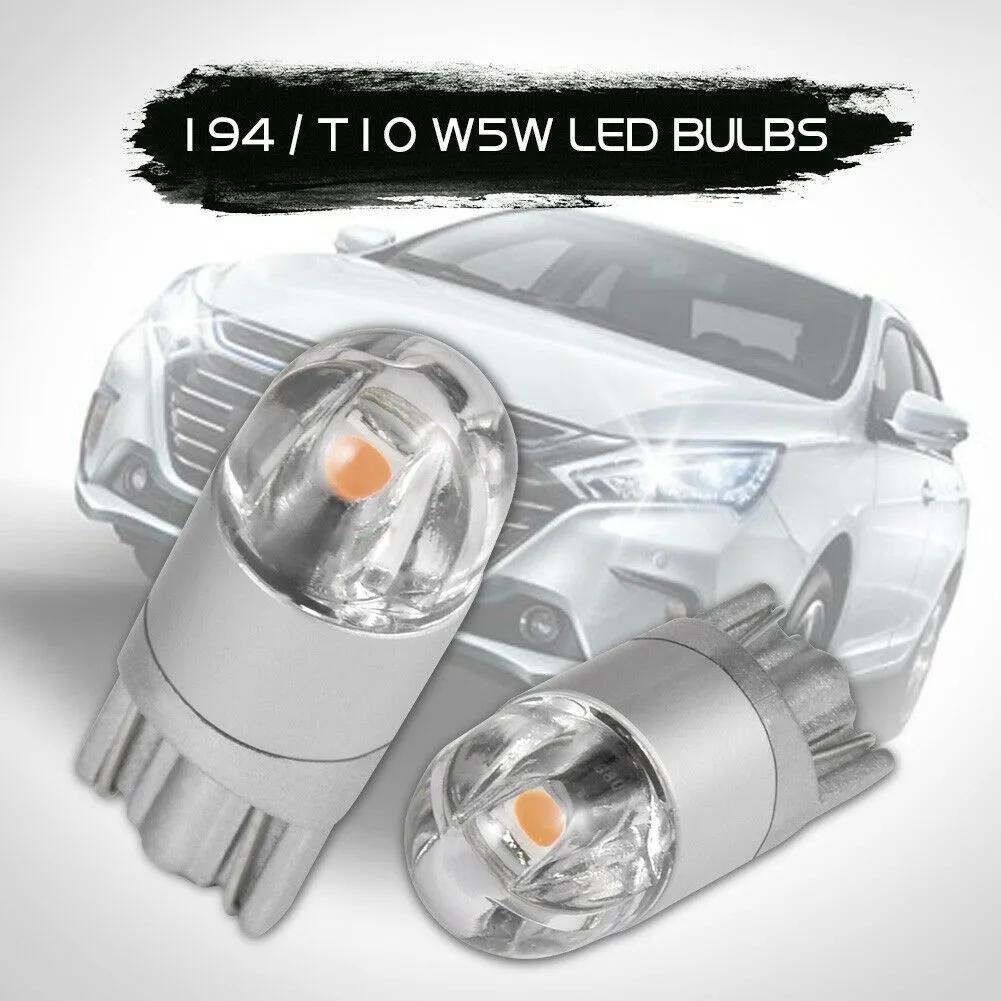 

168 Bulb Parking T10 194 Purple 2 SMD Side 3030 Tail 360lm 360° Beam W5W