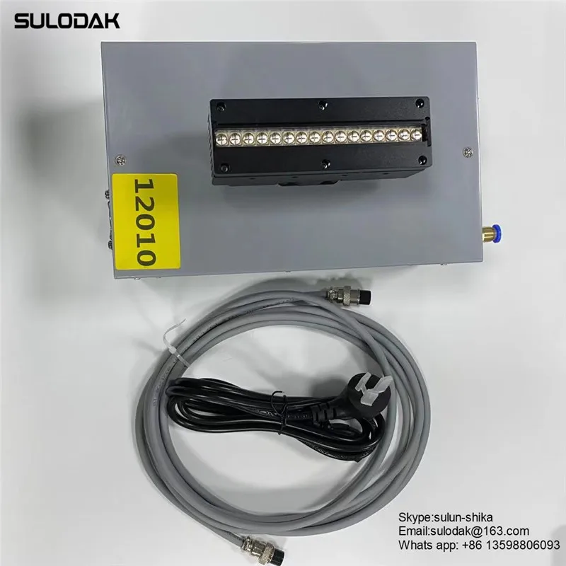 Полный комплект вентилятор охлаждения УФ светодиодный Лампа для отверждения с