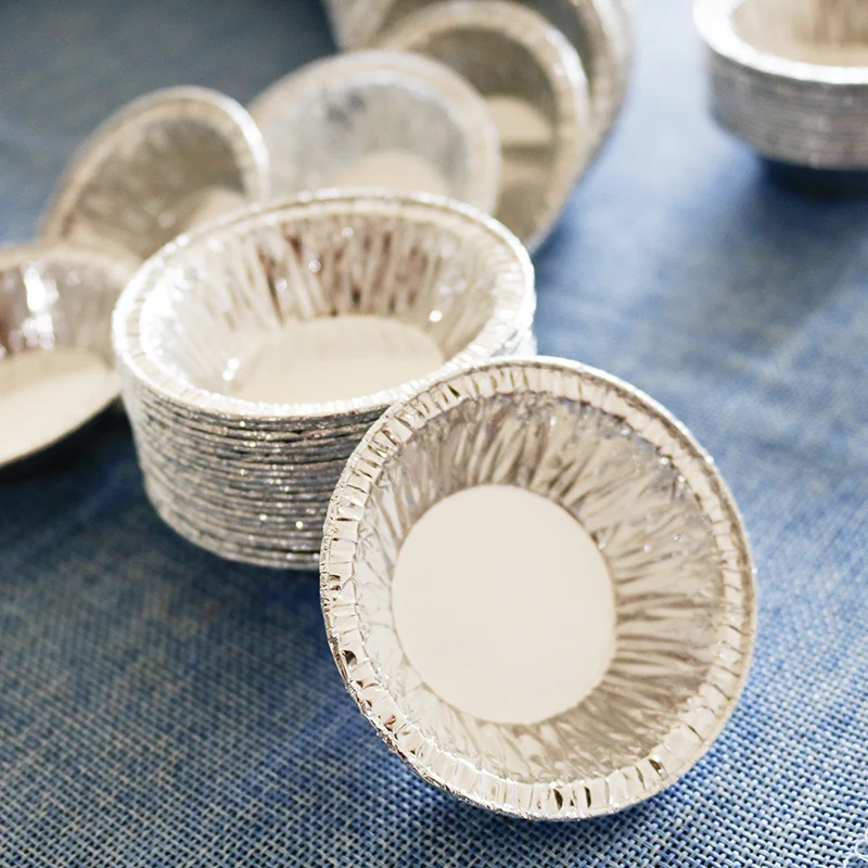 Фольга яйцо Tart база держа португальский печь для яиц формочка выпечки фольга не