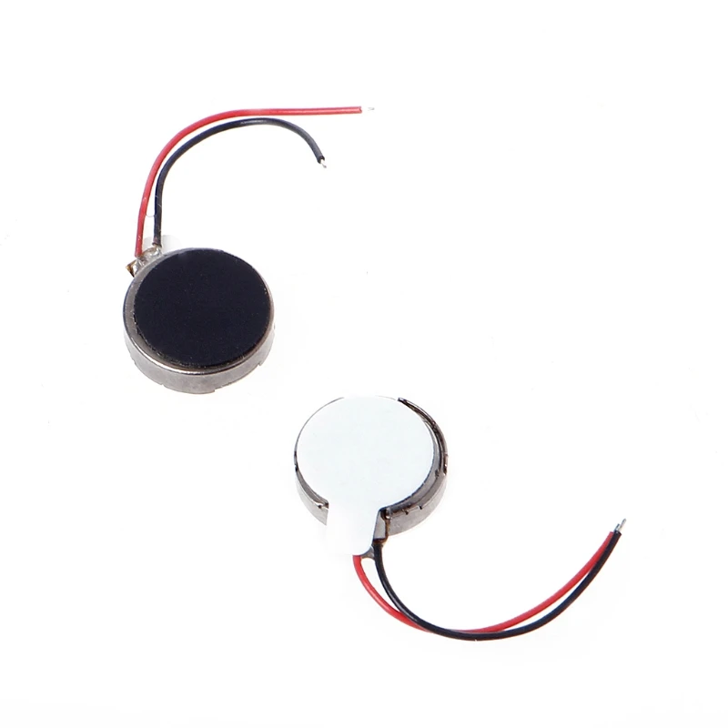 

10x DC 3V 70mA 12000±2500RPM Phone Coin Flat Vibrating Vibration Motor