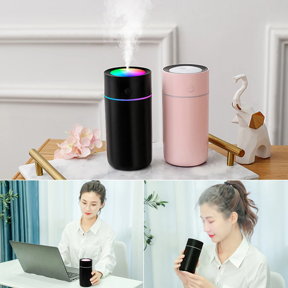 Увлажнитель воздуха ультразвуковой с цветным освещением 320 мл 2 режима |