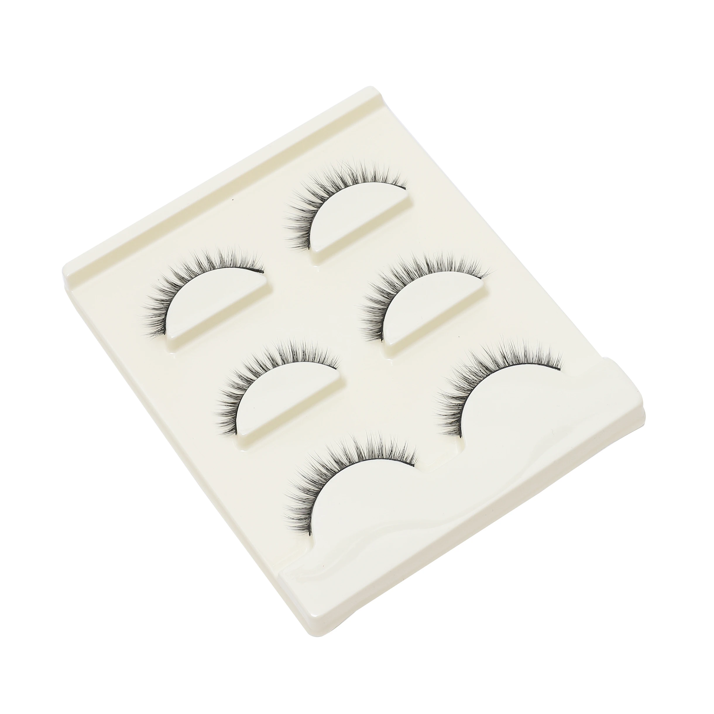 LIKEMEI 3Pairs False Lashes Natural Hair 3D Mink Long EyeLashes Fluffy Volume MakeupLashes Dramatic | Красота и здоровье