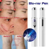 facial blue light therapy pen acne laser pen portable wrinkle removal machine durable soft scar remover device beauty machine