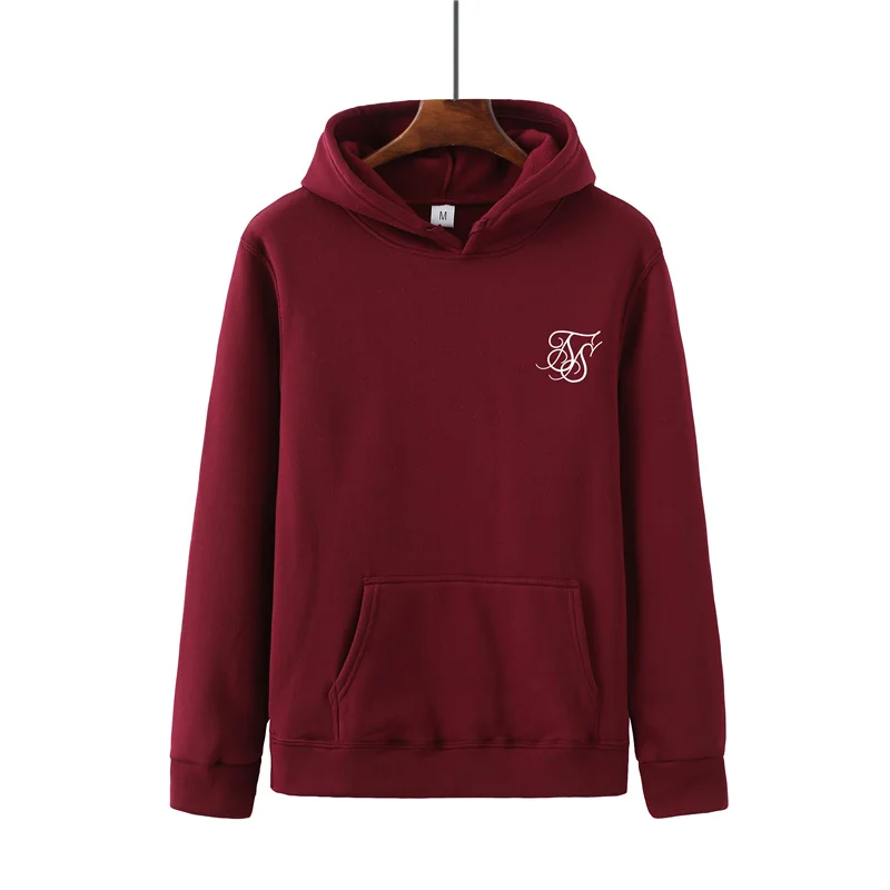 

Новинка 2021 г., модный разноцветный пуловер SikSilk для мужчин и женщин, разные цвета, с длинным рукавом, весенне-осенняя Базовая толстовка + 1