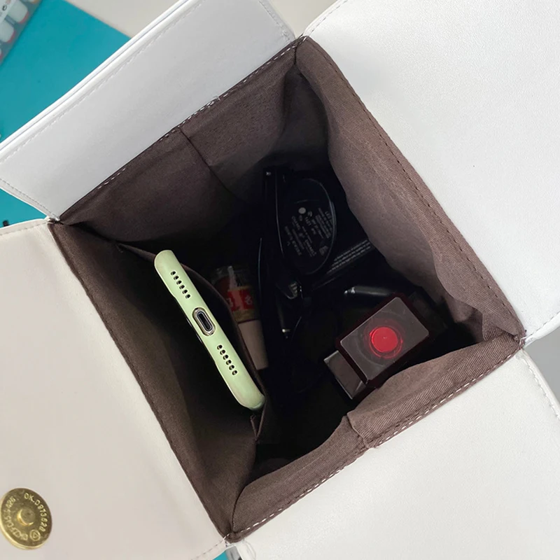 

Fashion tower printing bag women's shoulder bag cute cartoon printing chain messenger bag women's PU leather women's handbag