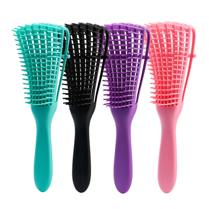 

Detangling Brush Dry and Wet Detangler Brush Detangle Comb for Black Afro American Natural Hair 3A to 4C Wavy Kinky Curly