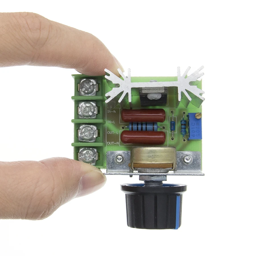 1 шт. переменный ток 220 в 2000 Вт КТУ гаечный ключ Регулируемый Диммер контроллер