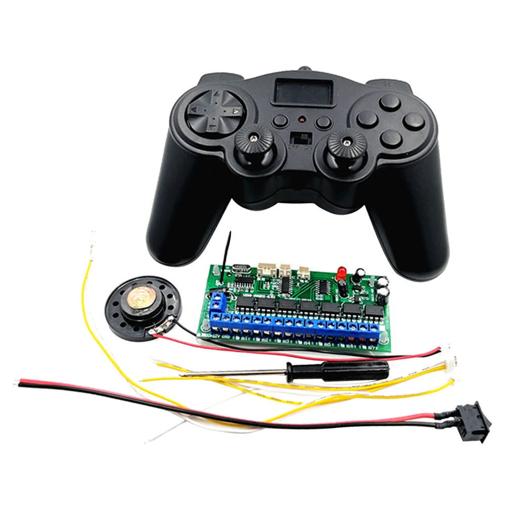 

Toy Car 2.4GHz 3.7V Wireless Remote Controller Receiver Board Parts Accs