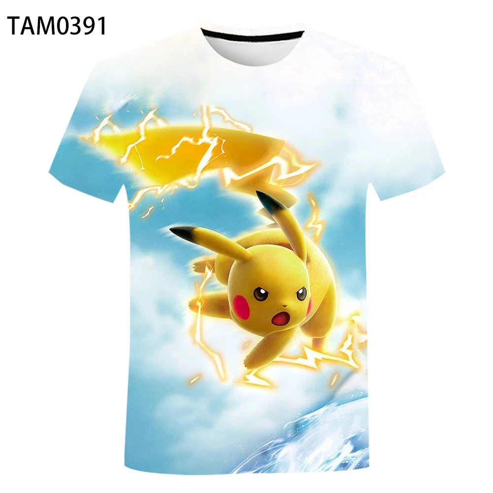 

2021 Summer New Men's and Women's Children's T-shirt 3d Printing Japanese Cartoon Anime Cool Top