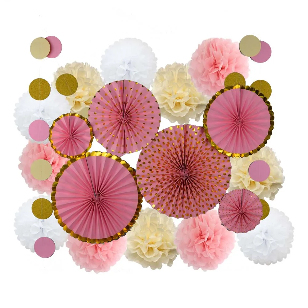 19 шт./компл. украшения для крещения маленьких мальчиков и девочек золотой