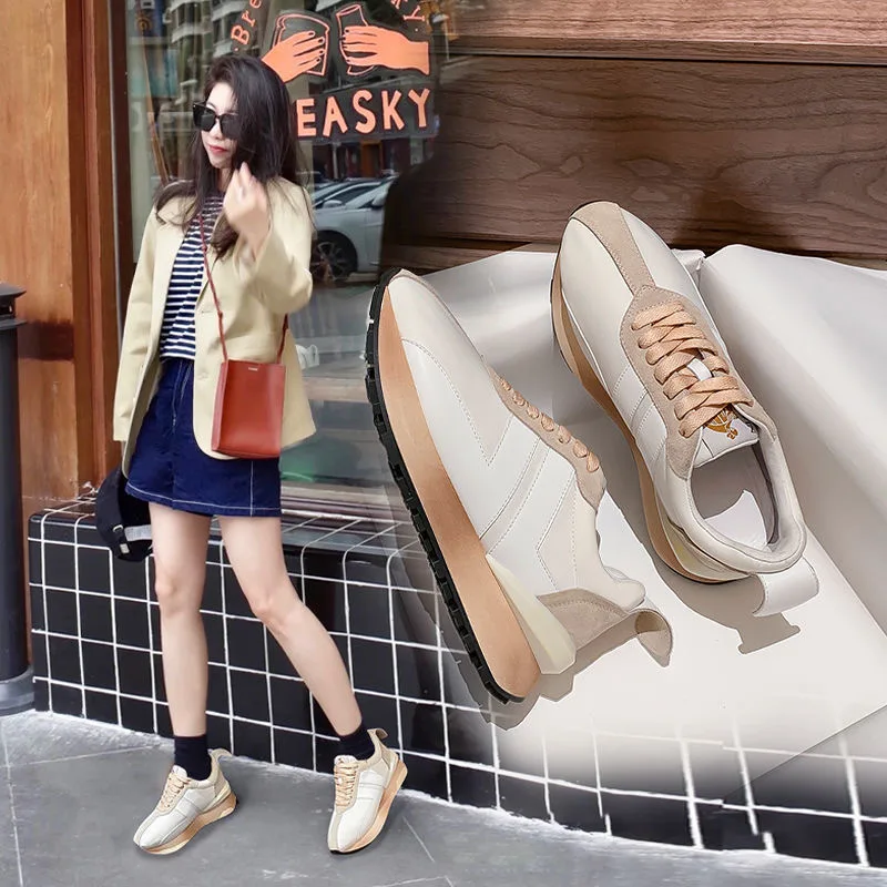 Lanvin бампер Женские беговые кроссовки ретро прогулочная обувь повседневная