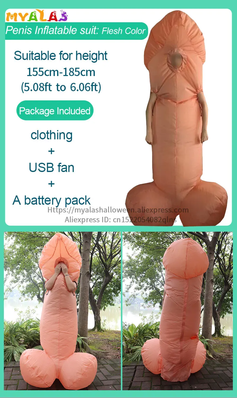 Надувной костюм для туалета, костюм для унитаза, надувной костюм, карнавальный костюм для пениса, сексуальный костюм Вилли, ручка, ночной косой банан