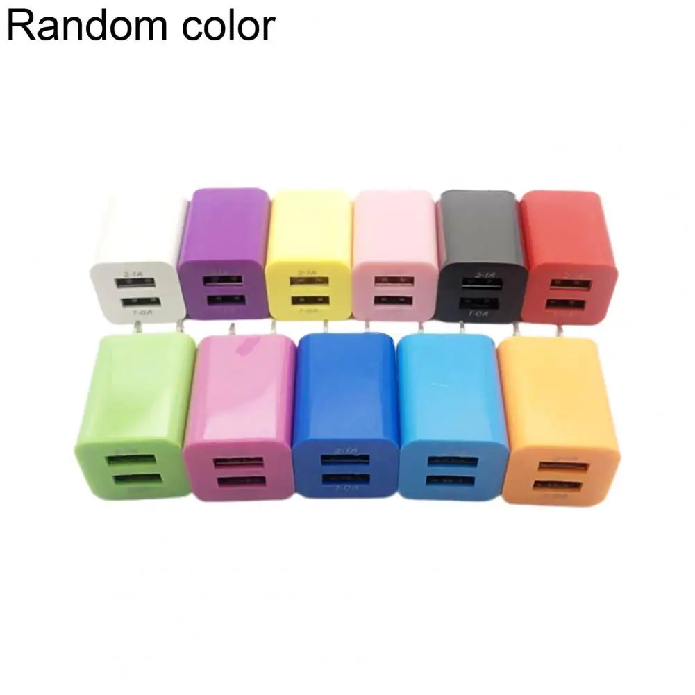 

Power Adapter Universal USB Charging 2 Port US Plug 2.1A Wall AC Charger for Smart Phone